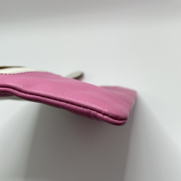 COACH Leather Josie PINK/WHITE 12277 - Picture 6 of 9
